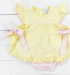 Girls Simple Knit Pastels Bloomer Set