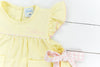 Girls Simple Knit Pastels Bloomer Set