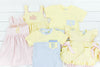 Girls Simple Knit Pastels Bloomer Set