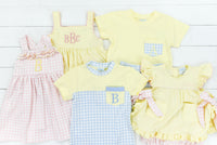 Girls Simple Knit Pastels Bloomer Set