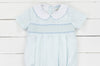 Boys Smocked Mint Bubble