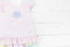 Spring Color Block Girls Bloomer Set