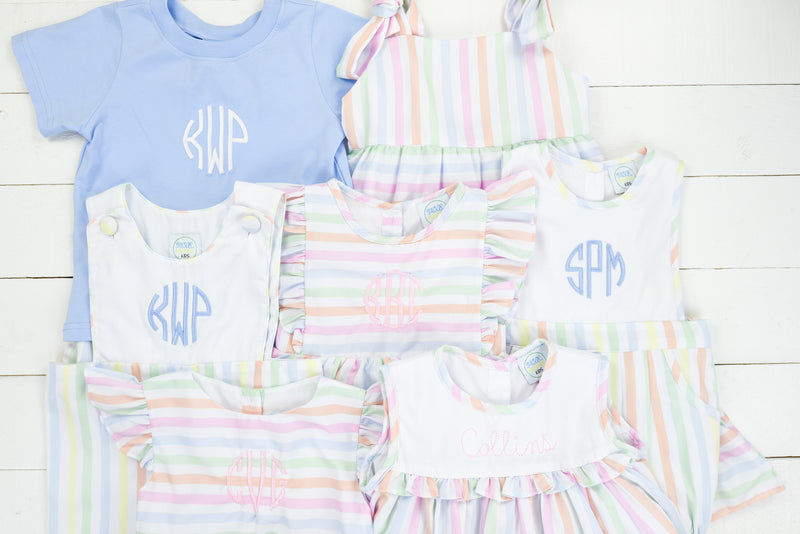 Elegant Pastels Girls Short Set