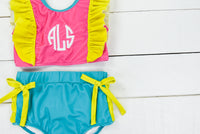 Vibrant Girls 2pc Swimsuit