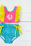 Vibrant Girls 2pc Swimsuit