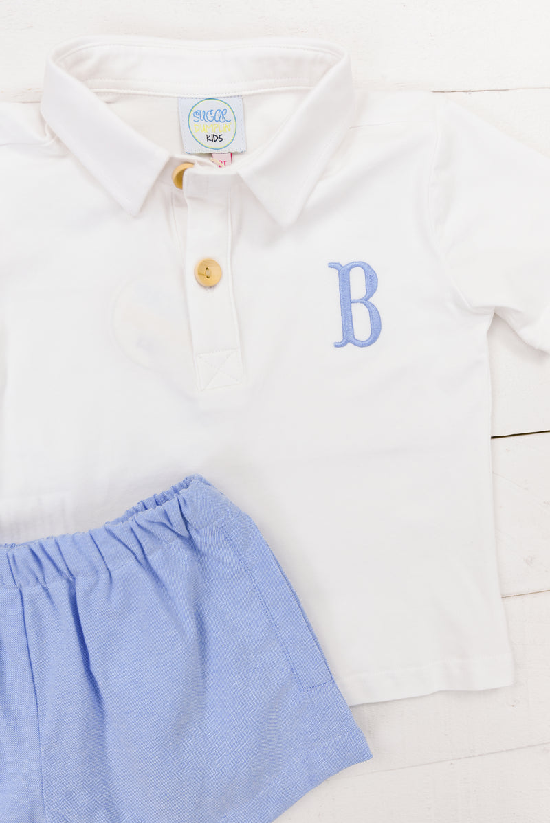 Boys Pastel Summer Short Set