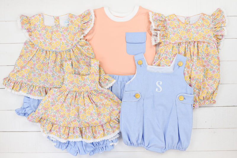 Girls Carter Collection Bloomer Set