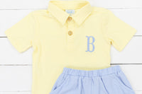 Boys Summer Blooms Short Set