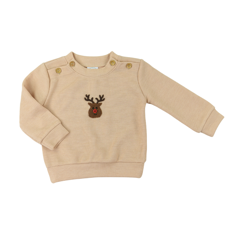 Red Nose Reindeer Boys Sweater