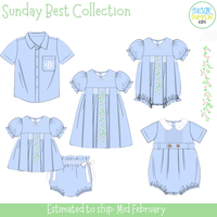 PO110: Sunday Best Girls Bloomer Set