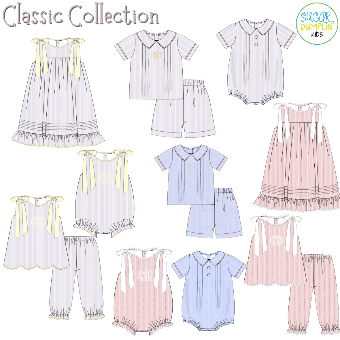 PO110: Linen Blue Boys Bubble