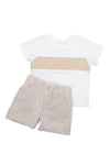 Boys Sandy Beach Shorts Set