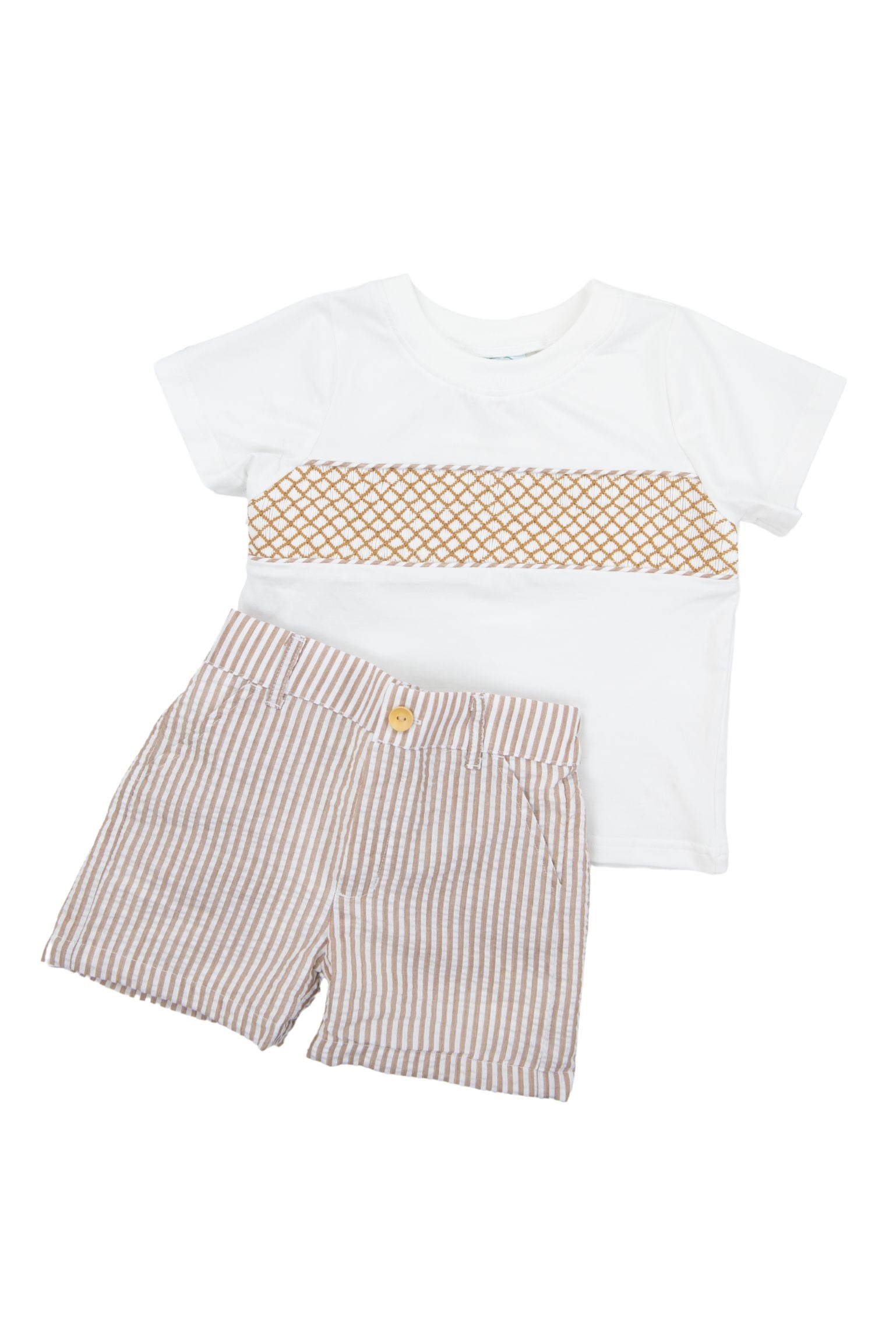 Boys Sandy Beach Shorts Set