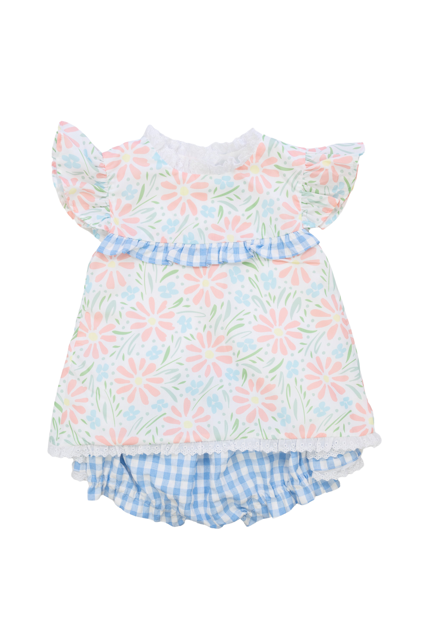 Girls Abbott Diaper Set