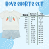 Boys Duck Shorts Set