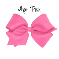 King Classic Grosgrain Bow  (Multiple Color Options)