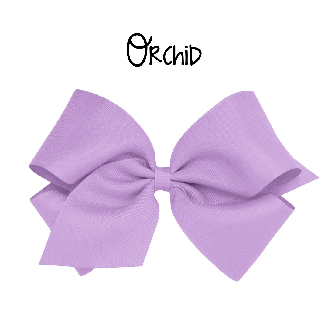 King Classic Grosgrain Bow  (Multiple Color Options)