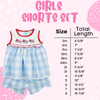 Girls Big Sister Shorts Set