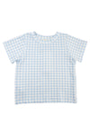 Boys Blue Gingham Shirt Only