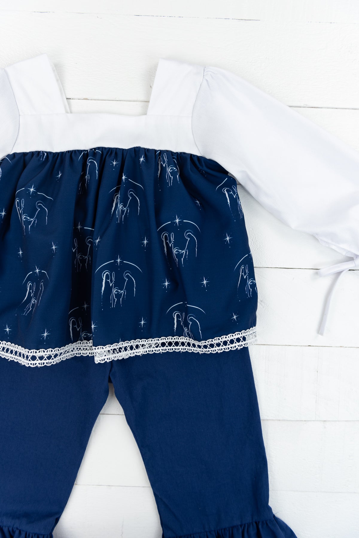 Girls Nativity Pants Set