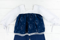 Girls Nativity Pants Set