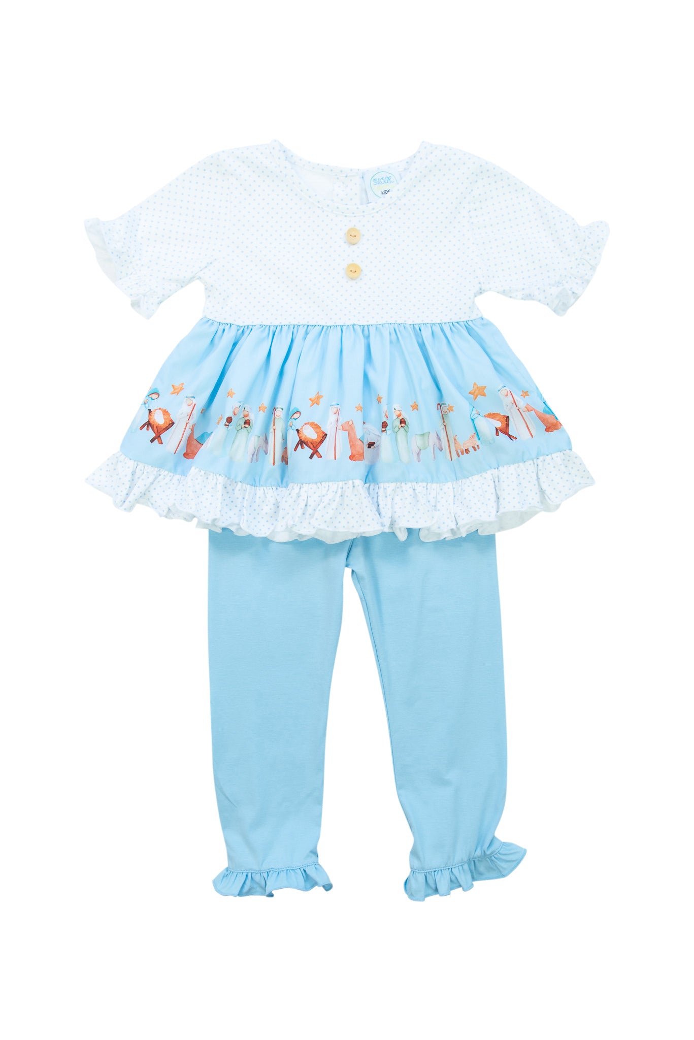 Girls Manger Pants Set