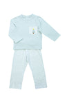 Boys French Knot Tree Pants Set