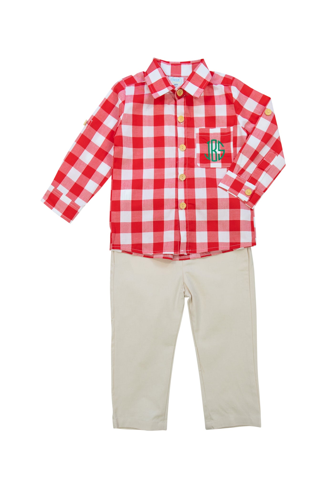 Boys Holiday Cheer Pants Set