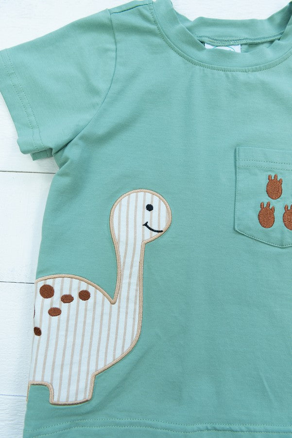 Boys Dino Shirt Only