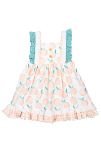 Girls Just Peachy Dress