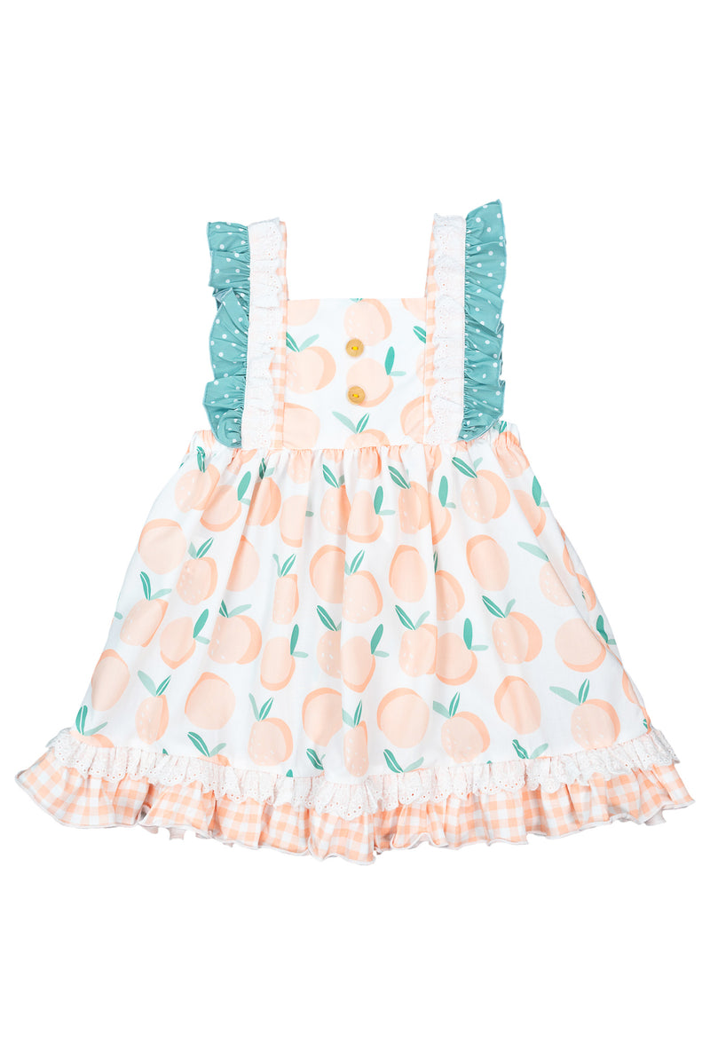 Girls Just Peachy Dress