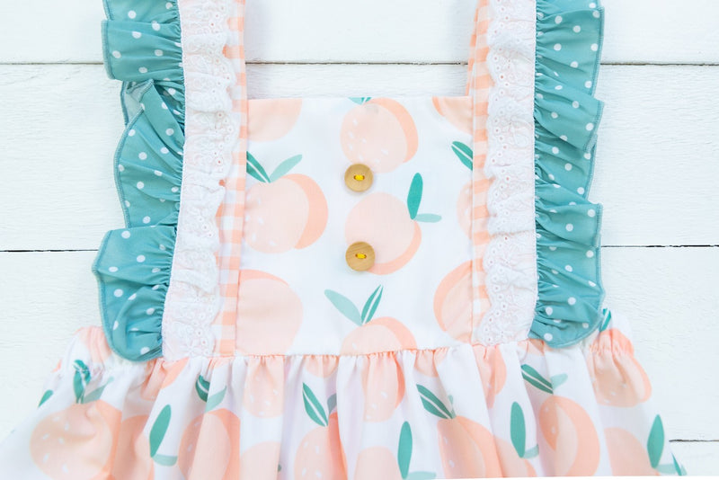 Girls Just Peachy Dress