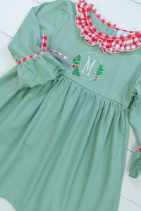 Girls Holly Initial Dress