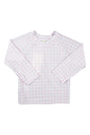 Pink Check Swim Shirt