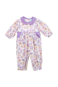 Girls Lavender Bloom Long Bubble