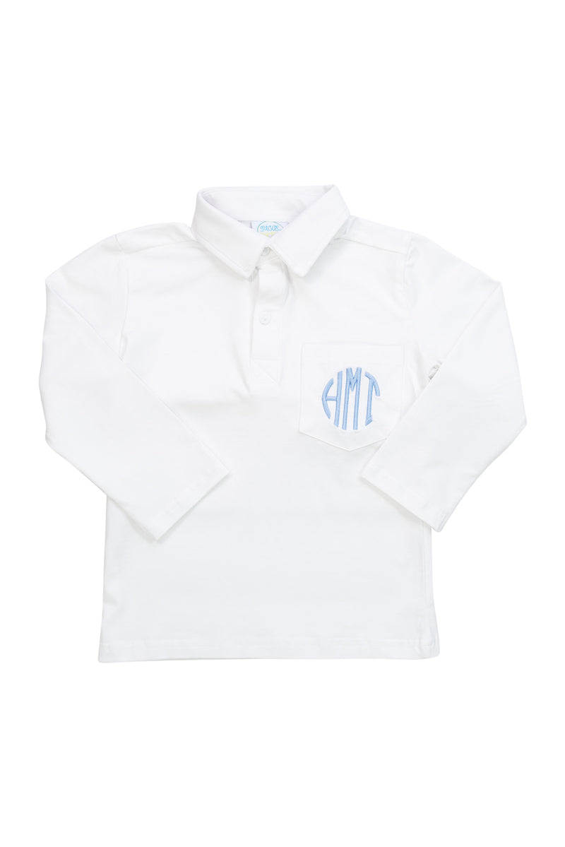 Boys Winter White Shirt Only