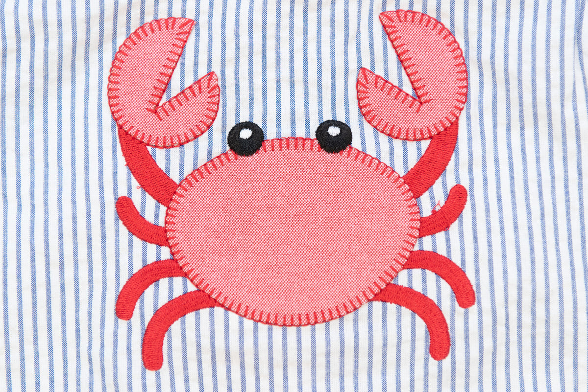 Boys Crab Walk Diaper Set