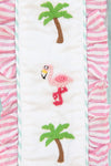 Girls Flamingo Shorts Set