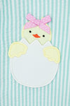 Girls Baby Chick Seersucker Dress