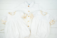 Boys White Linen Shirt Only