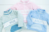 Girls Pink Quilted Name Pullover