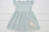 Girls Stripe Bunny Dress