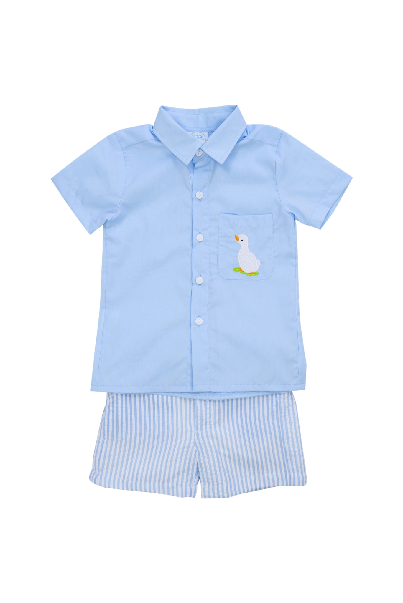 Boys Duck Shorts Set