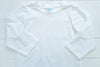 Boys Knit White Long Sleeve Shirt