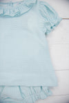 Girls Skye Blue Diaper Set