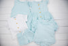 Girls Skye Blue Diaper Set