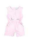 Girls Gingham Bunny Romper