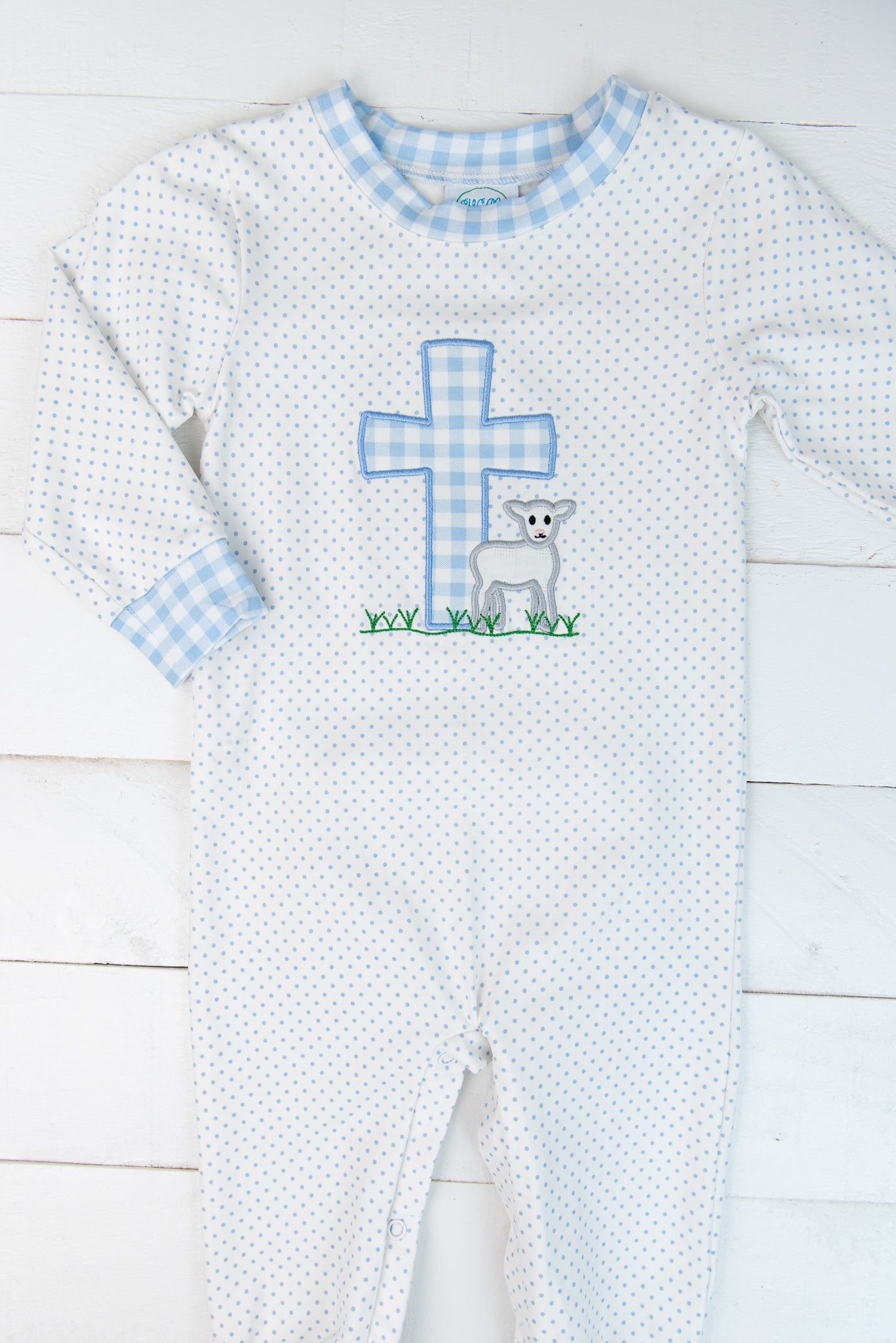 Boys Little Lamb Flap PJs