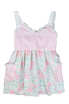 Girls Pink Floral Dress