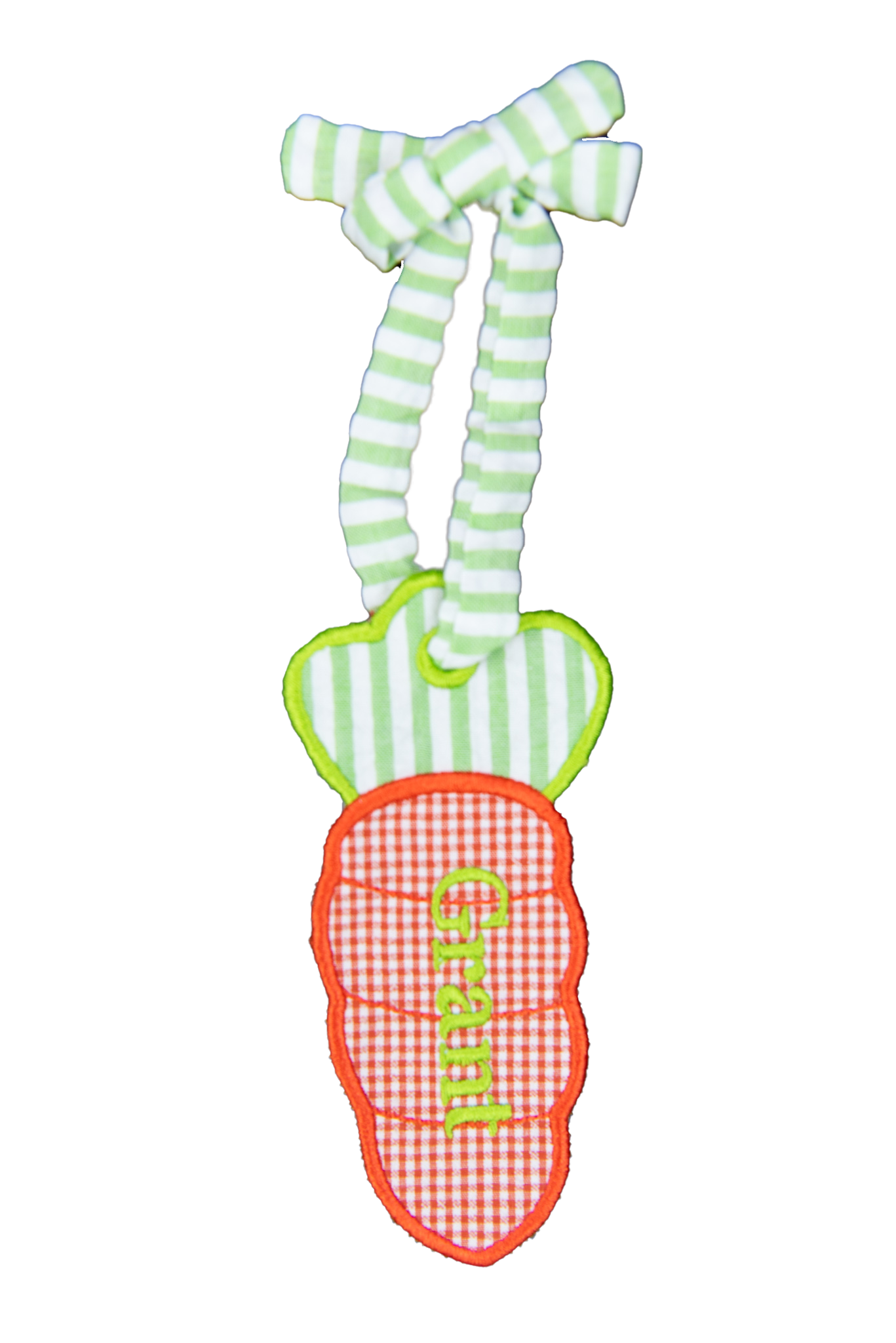 Carrot Easter Basket Tag